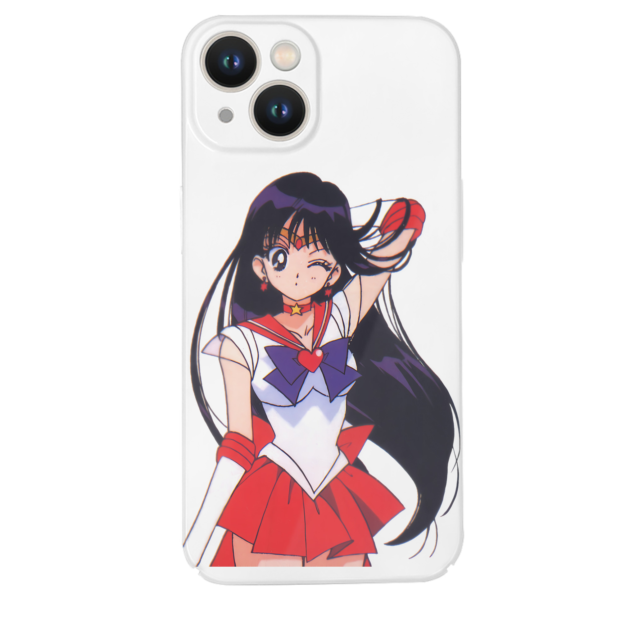 （画像用） 美少女戦士セーラームーン 火野レイ ひの レイ Sailor Moon Hino Rei （セーラーマーズ,Sailor Mars） 【iPhone 14シリーズ対応】ハードケース